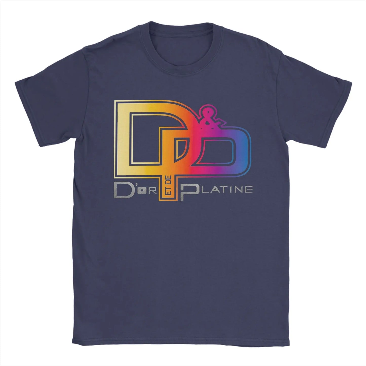 T-SHIRT / D'OR & PLATINE