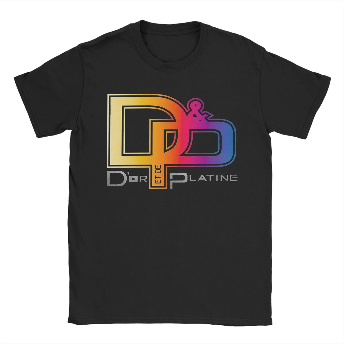 T-SHIRT / D'OR & PLATINE