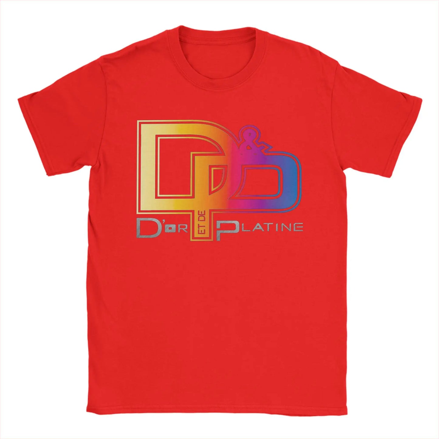 T-SHIRT / D'OR & PLATINE