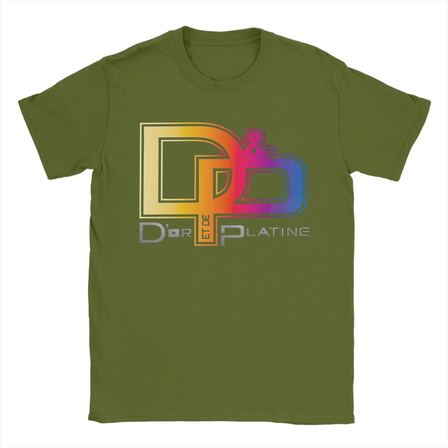 T-SHIRT / D'OR & PLATINE