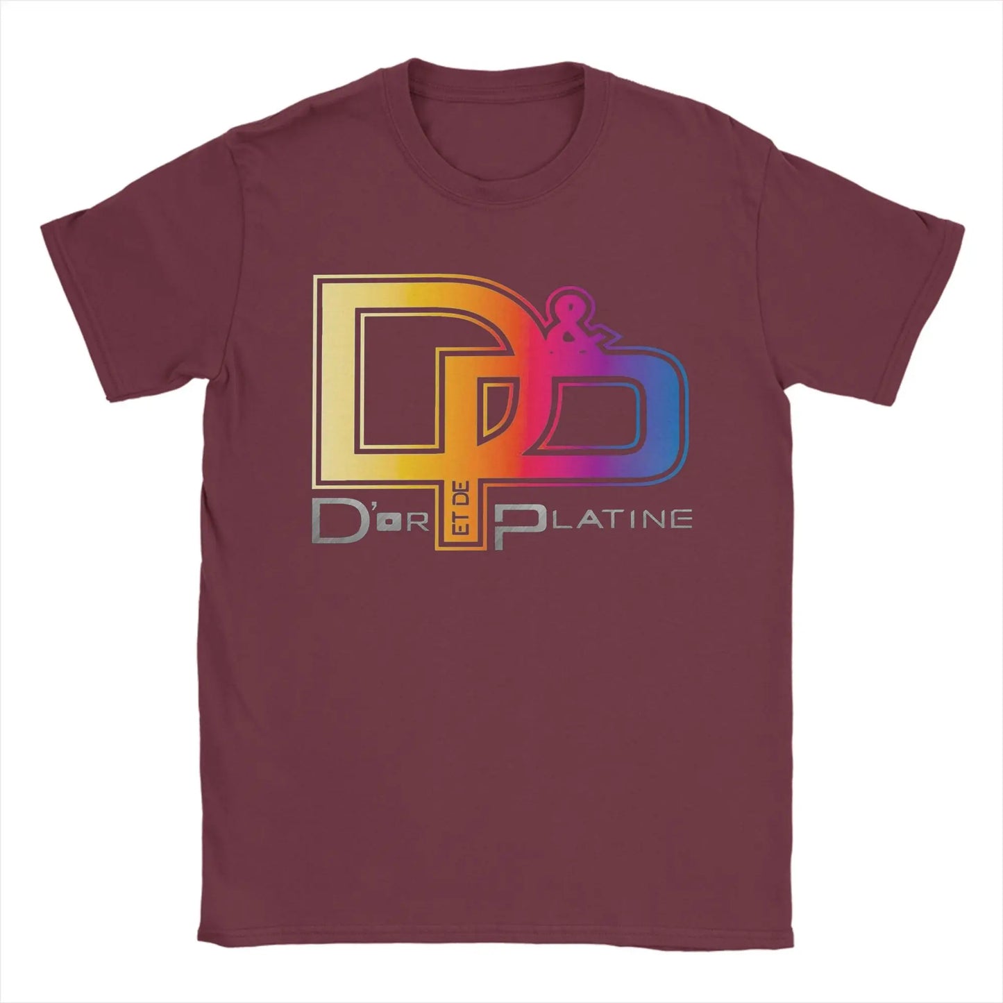 T-SHIRT / D'OR & PLATINE