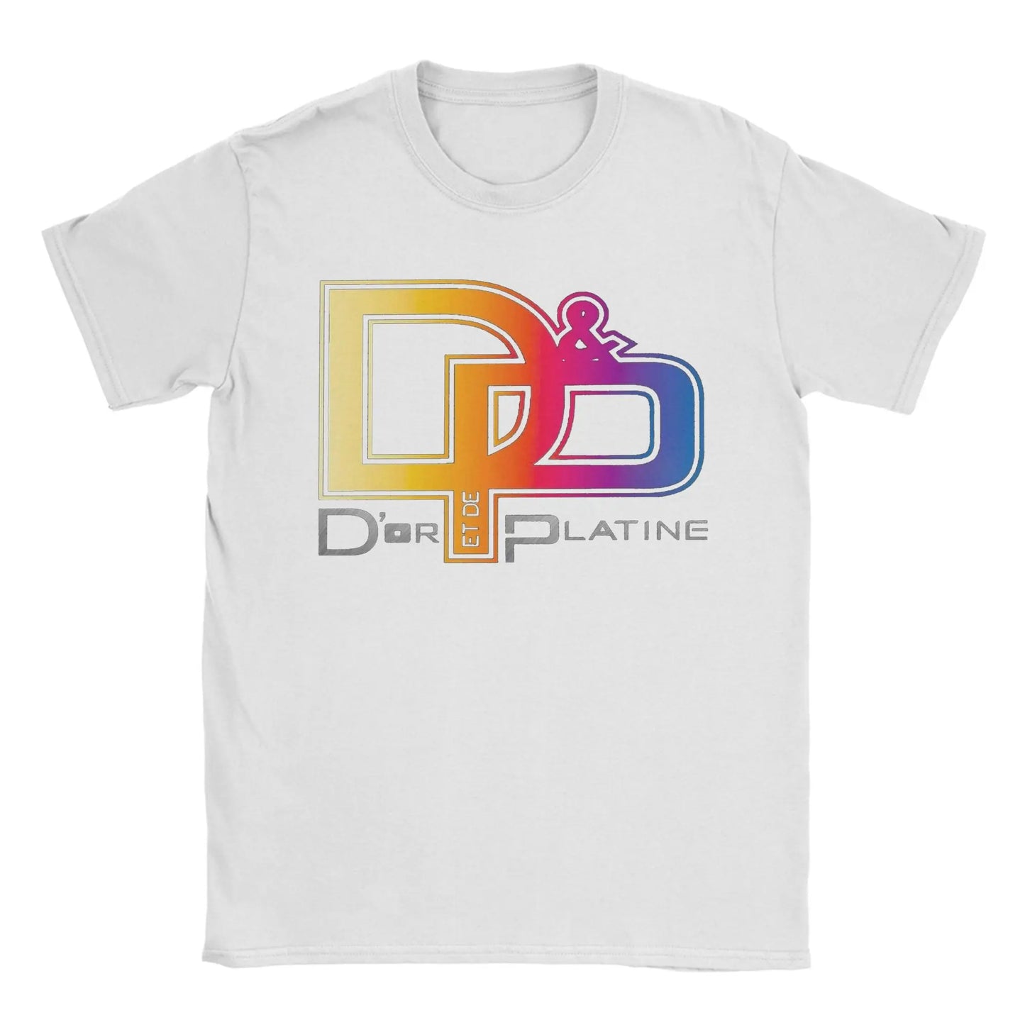T-SHIRT / D'OR & PLATINE
