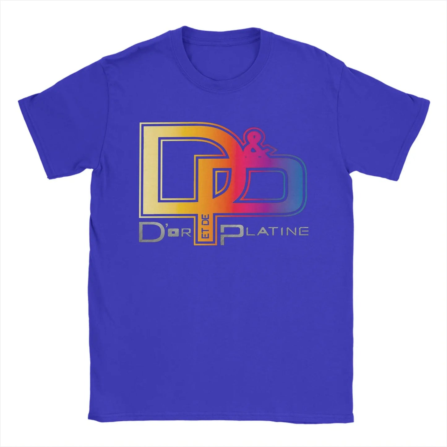 T-SHIRT / D'OR & PLATINE